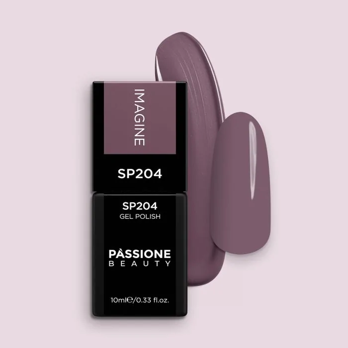 Gel Nail Polish GP204 Imagine  - Pink Brown - Mountbatten Pink Gel Polish