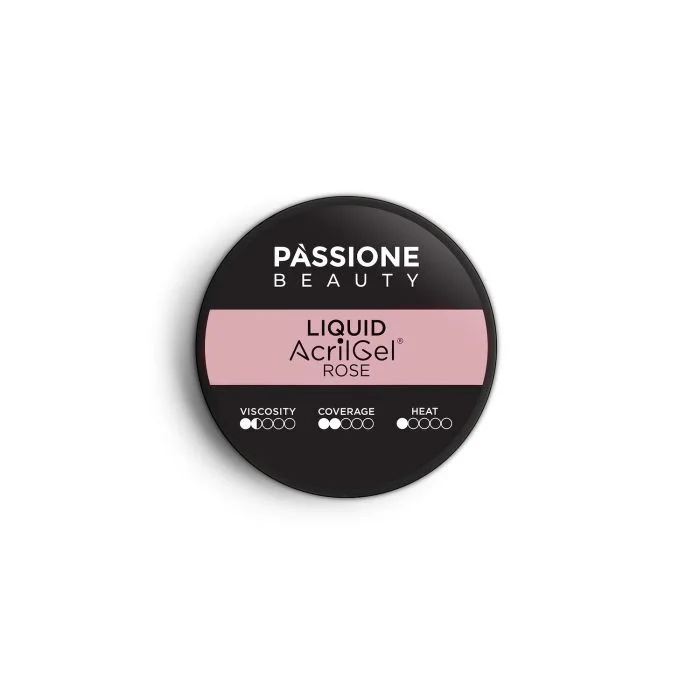 Liquid AcrilGel® Rose 50 ml  - Selbstnivellierender Low-Viscosity-Builder milchig-dunkelrosa - Detail 4