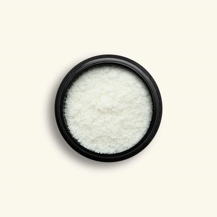 Biodegradable White Glitter - Biodegradable nail glitter, colour white