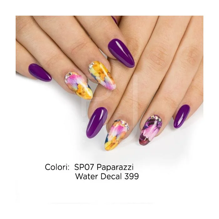 Gel Nail Polish GP07 Paparazzi - Deep purple Self-Sealing Gel Polish - detail 1