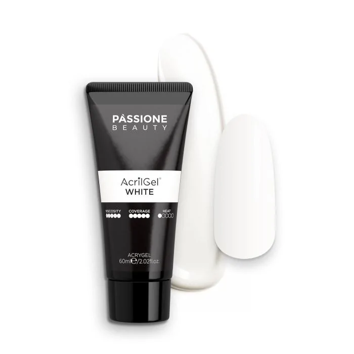 AcrilGel® White 60 ml - Gel acrílico blanco tiza cubriente