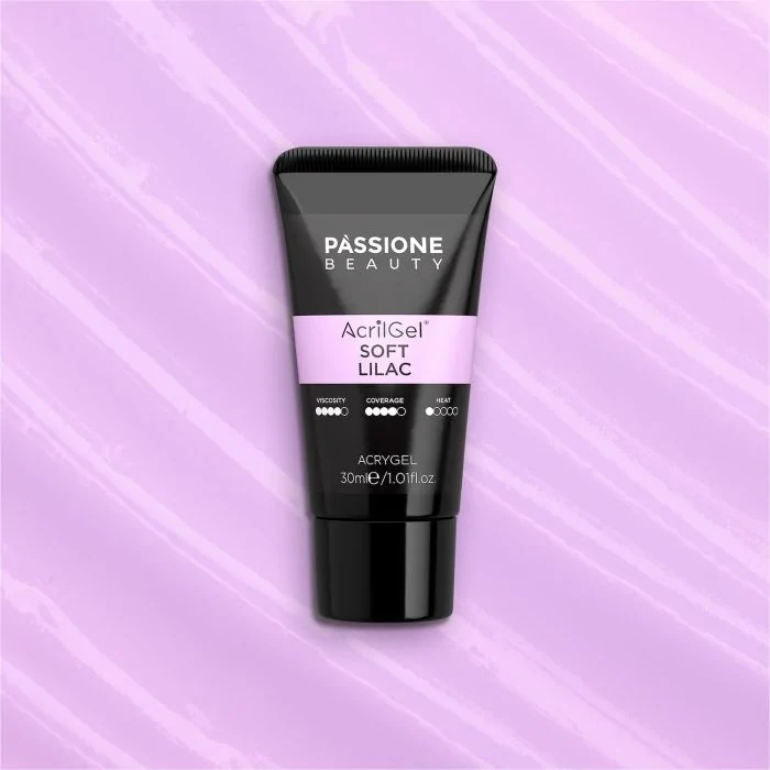 AcrilGel® Soft Lilac 30 ml - Gel acrílico lila muy claro frío cobertura media - detalle 3