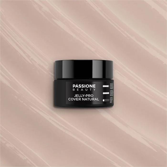 JELLY-PRO Cover Natural 15 ml - Builder gel tixotrópico nude rosa - detalle 5