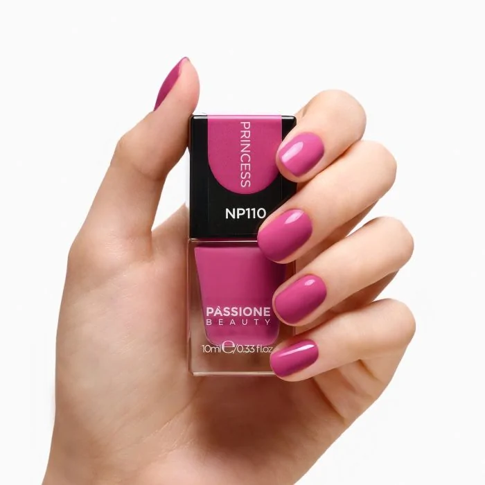 Nagellack NP110 Princess - Fuchsiafarbener Nagellack - Detail 3