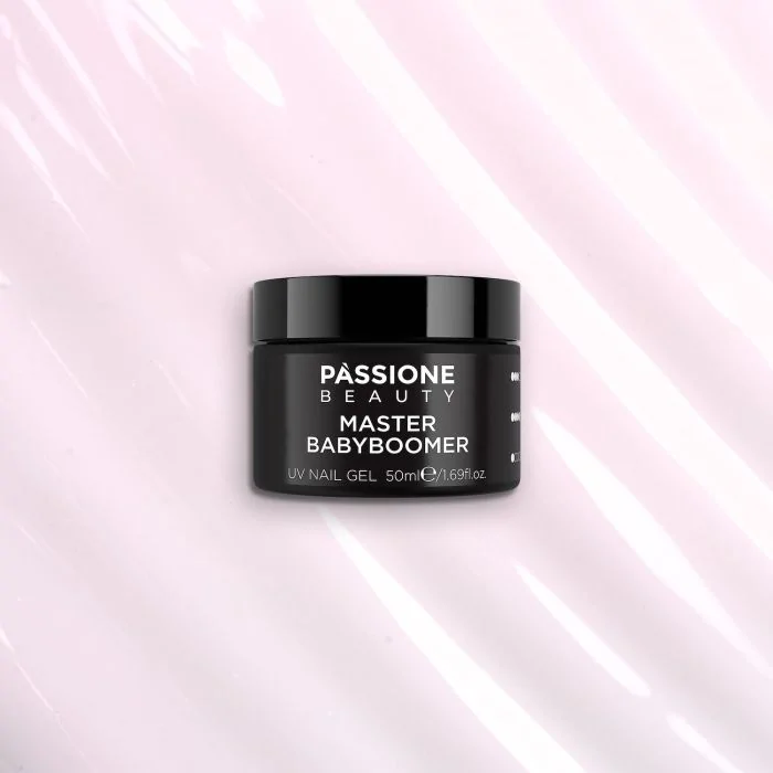 Master Babyboomer 50 ml - Builder gel autonivelante rosa muy claro cubriente - detalle 4