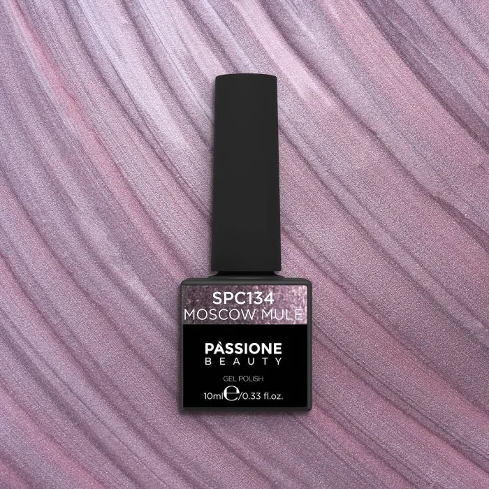 Esmalte Semipermanente EPC134 Moscow Mule - Esmalte semipermanente de color EPC134 Moscow Mule, Gris metalizado - detalle 2