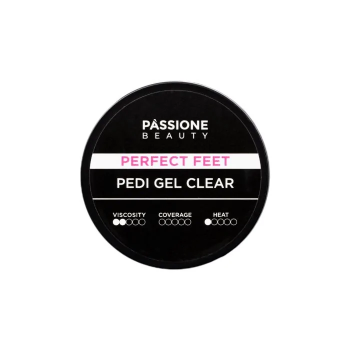 Perfect Feet - Pedi Gel Clear 15 ml - Self-Levelling Clear Builder Gel For Pedicure - detail 2