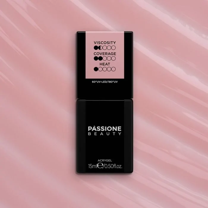 Liquid AcrilGel® Rose 15ml - Constructor autonivelante de baja viscosidad rosa oscuro lechoso - detalle 3