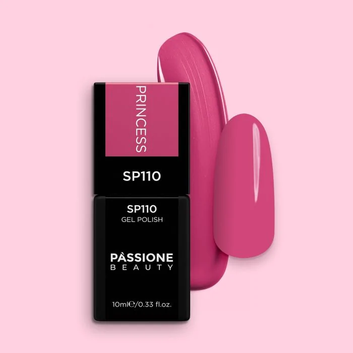 Vernis semi-permanent SP110 Princess - Vernis semi-permanent rose chaud