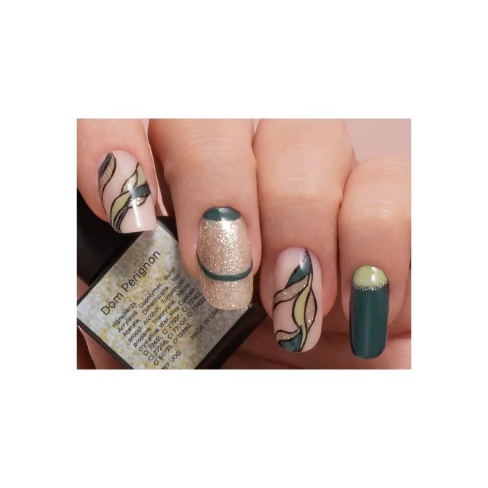 Nail Art abstracto