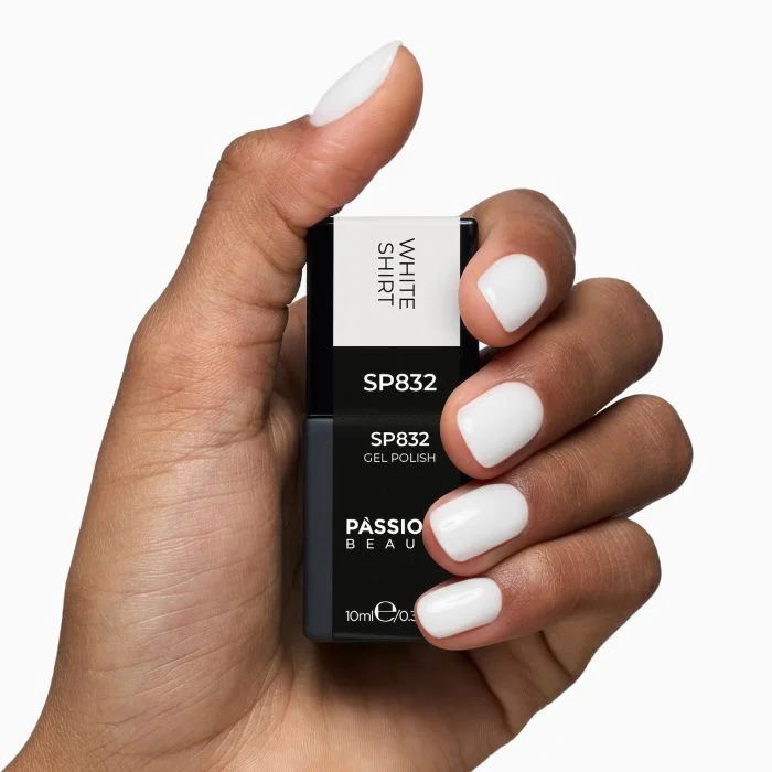 Vernis semi-permanent SP832 White Shirt - Vernis semi-permanent blanche - détail 3