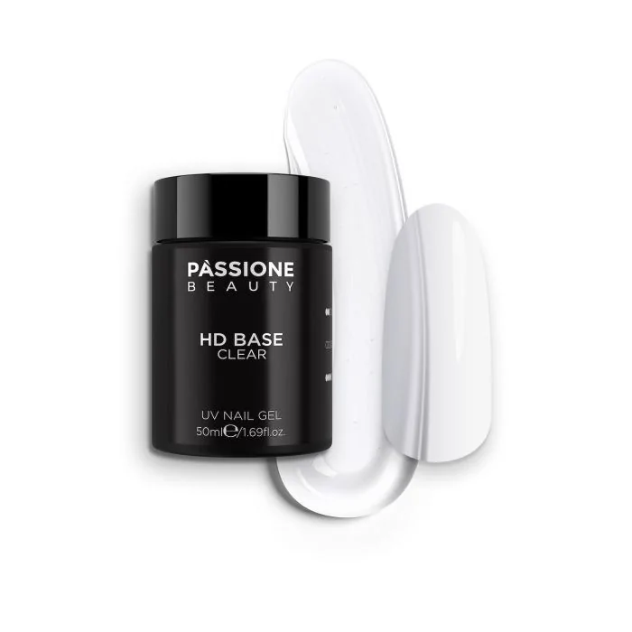 HD Base 50 ml - Base Rubber Semipermanente Transparente 50 ml