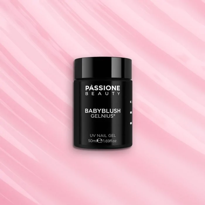 GELNIUS® Babyblush 50ml - 2-in-1 Low Viscosity Milky Pink Builder Gel - detail 2