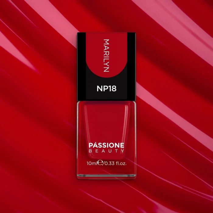 Esmalte NP18 Marilyn - Esmalte color rojo - detalle 3