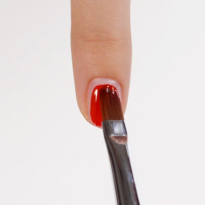 Aplicación de Gel Color F95 Classic Red
