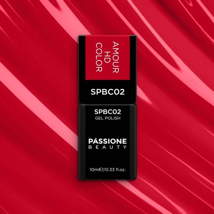 Amour HD Color - Esmalte semipermanente color HD, rojo vivo - detalle 3