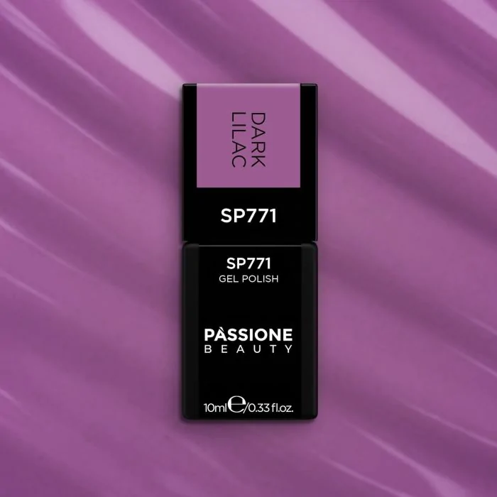 Esmalte semipermanente SP771 Dark Lilac - Esmalte semipermanente lila rosa oscuro - detalle 1
