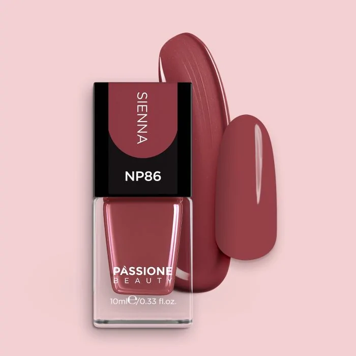 Esmalte NP86 Sienna - Esmalte color rosa oscuro