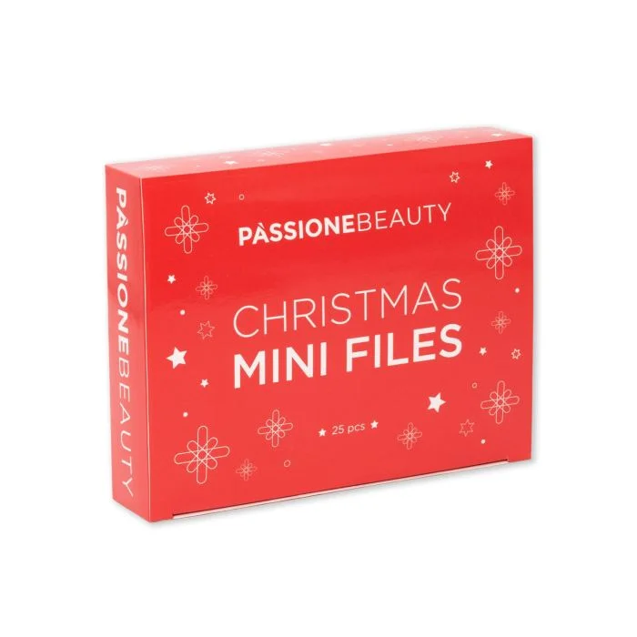Christmas Mini Files - 25pcs - Mini nail file set  - detail 1