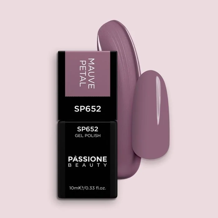 Vernis semi-permanent SP652 Mauve Petal - Vernis semi-permanent mauve taupe