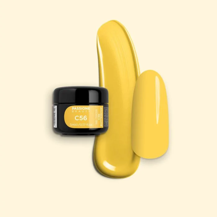 Gel Color C56 Buttercup - Gel color amarillo intenso