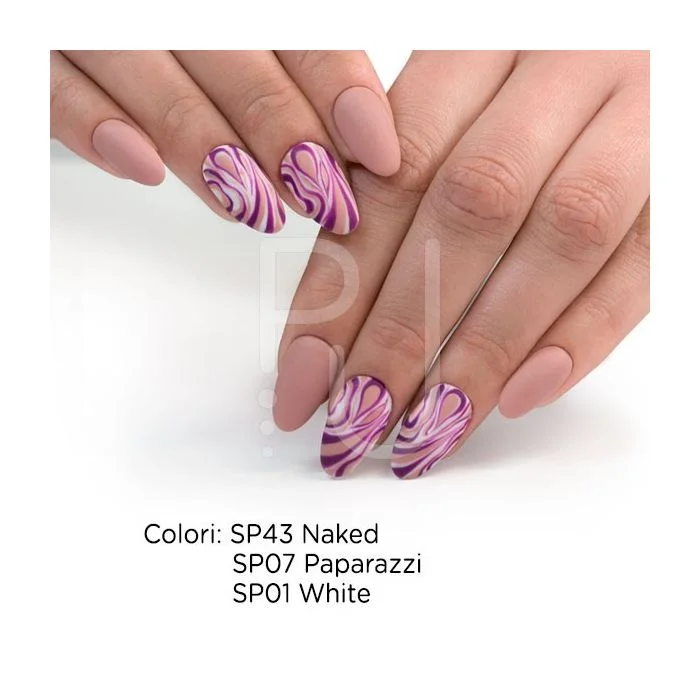 Gel Nail Polish GP07 Paparazzi - Deep purple Self-Sealing Gel Polish - detail 2
