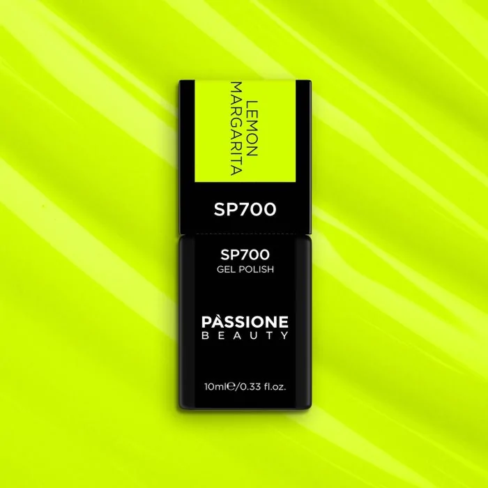 Esmalte semipermanente SP700 Lemon Margarita - Semipermanente amarillo fluorescente - detalle 3