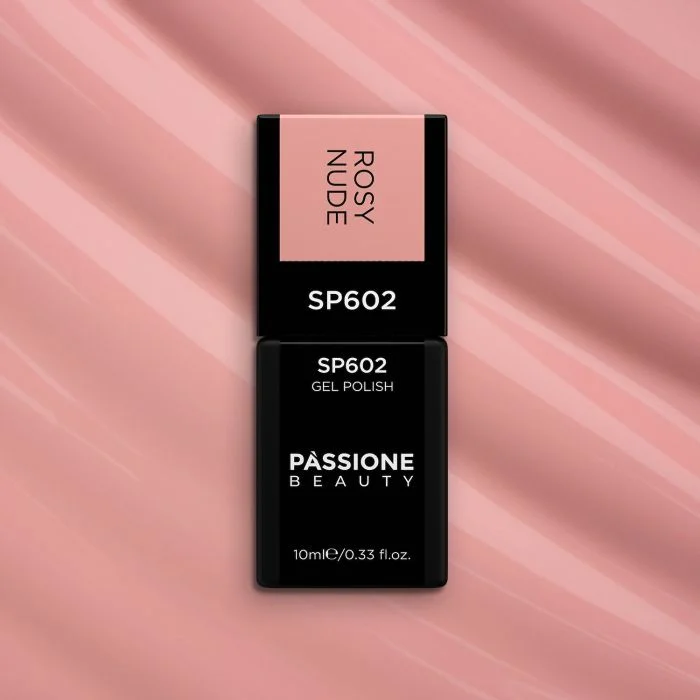 Gel Nail Polish SP602 Rosy Nude - Peachy Pink Nude Gel Polish - detail 2