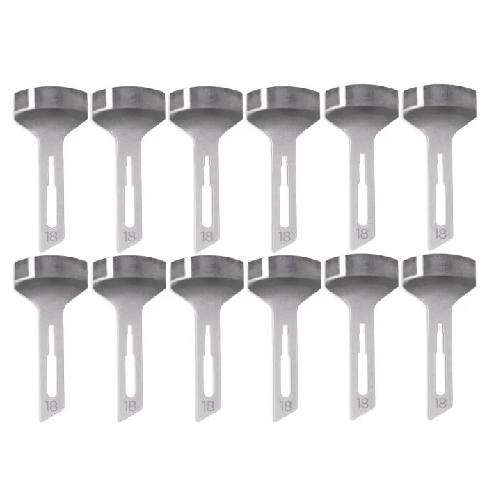 Lame Sgorbia 18 Pack 12 pz - Lama per sgorbia modello 18 - dettaglio 1