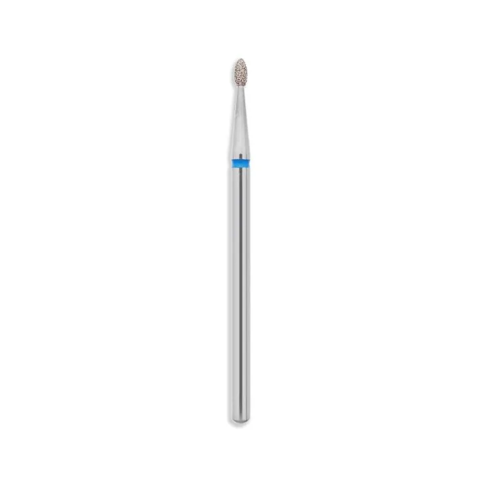 Fresa EXPERT - Diamant drop medium - Fresa para torno para cutículas de diamante, forma de gota. Nivel experto. Abrasión media.