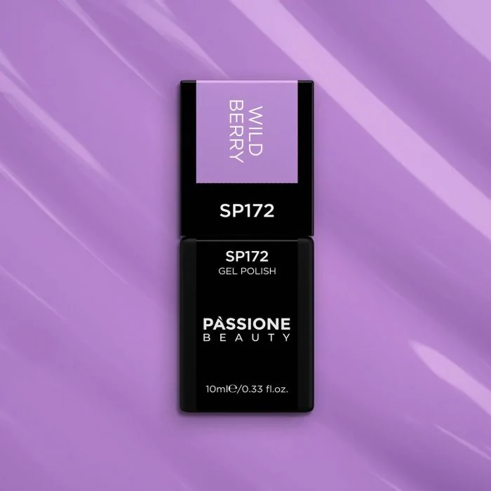 Vernis semi-permanent SP172 Wild Berry - Vernis semi-permanent lilas pastel fluo - détail 2