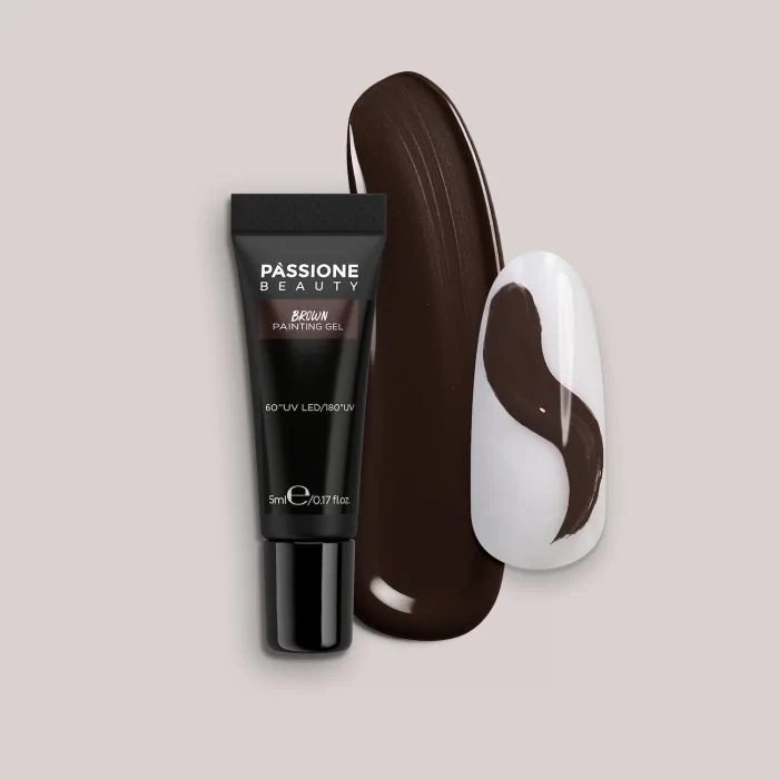 Brown UV Painting Gel - Dark Brown UV Gel Paint
