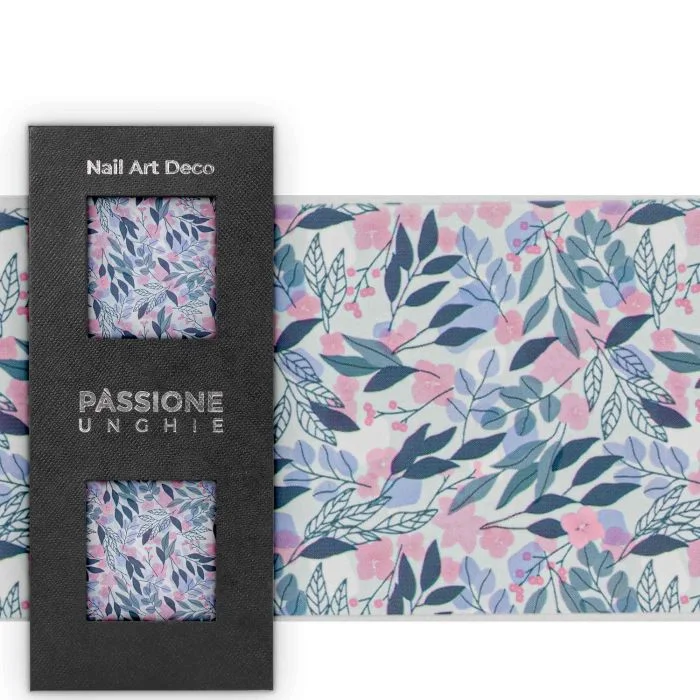 Foliage - Transfer Foil - Nail Transfer Foil – coloured foliage