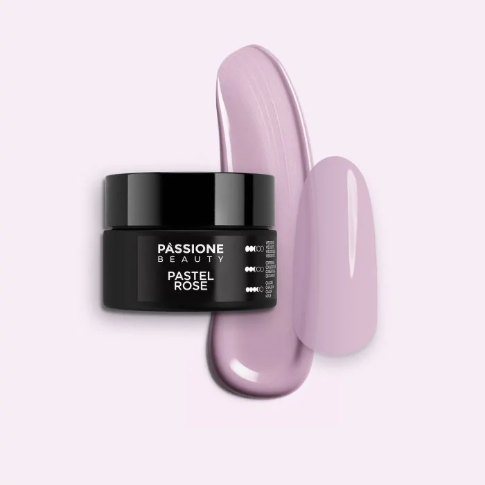 Pastel Rose 15 ml - Gel de construction auto-égalisant rose pastel