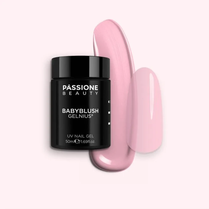 GELNIUS® Babyblush 50ml - 2-in-1 Low Viscosity Milky Pink Builder Gel