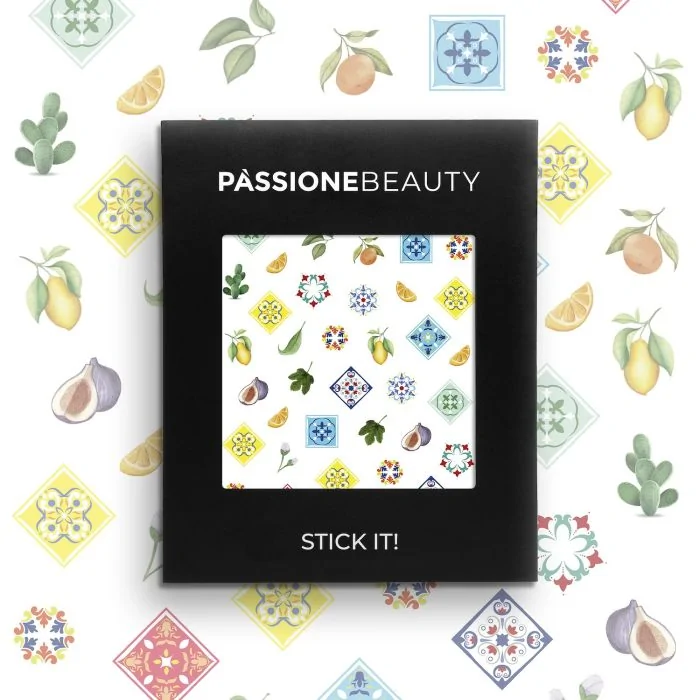 Sicily My Love - Nail Stickers - Sicily-themed Nail Stickers