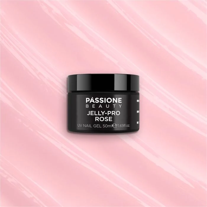 JELLY-PRO Rose 50ml - Builder gel tixotrópico rosa natural - detalle 5