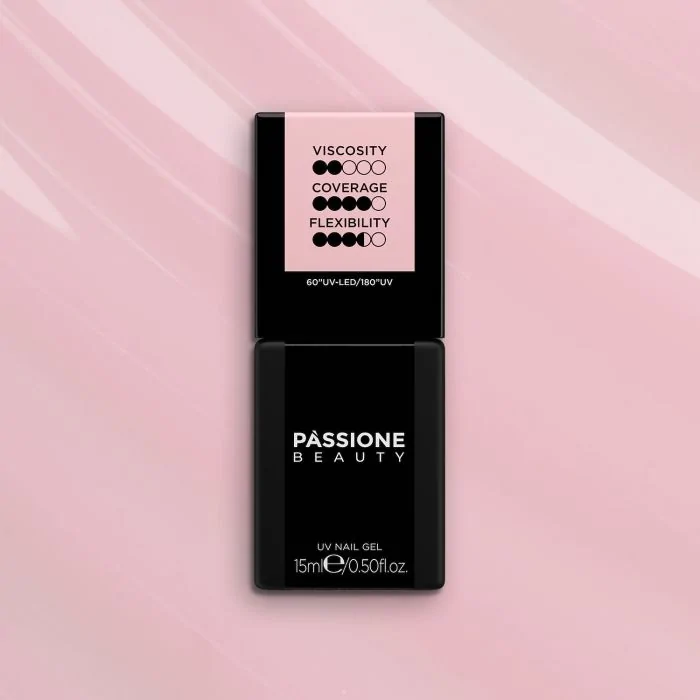 HD Base Rosy 15 ml - Base Rubber Semipermanente Rosa antiguo claro - detalle 3