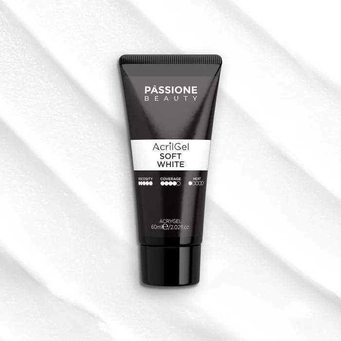 AcrilGel® Soft White 60 ml - Gel acrílico blanco - detalle 3