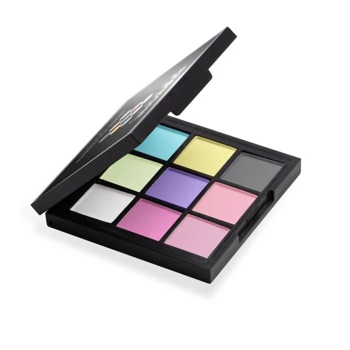 Sparkle Mix Pigments - Pigmentos con purpurina mates compactos en paleta - detalle 2