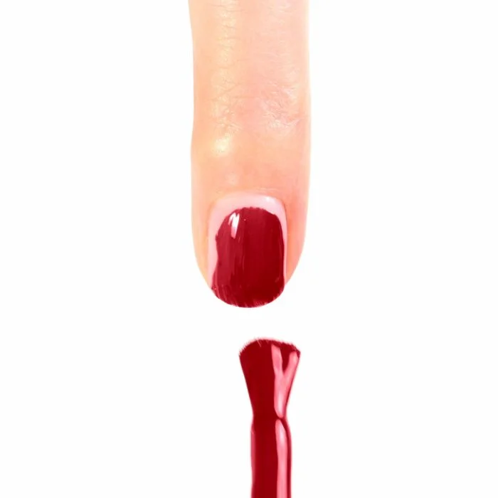 Anwendung von UV Nagellack  SP642 Cupid Ruby