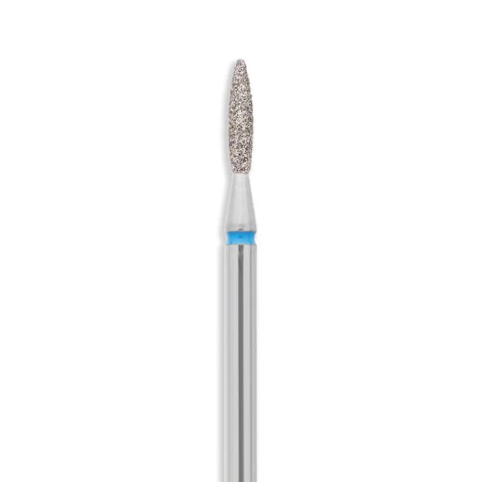 Fresa EXPERT - Diamant flame medium - Fresa para torno para cutículas de diamante, forma de gota. Nivel experto. - detalle 1