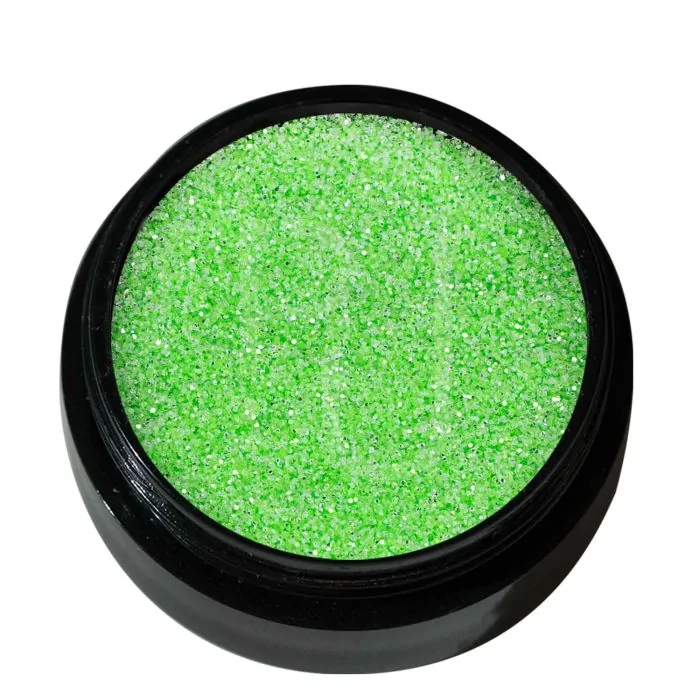 Fresh Melon Glitter - Green and Orange glitter for Nail Art - detail 2