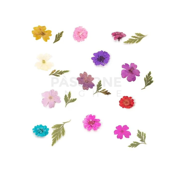 Fleurs de Rome - Flowers for nail art in assorted colours - detail 1