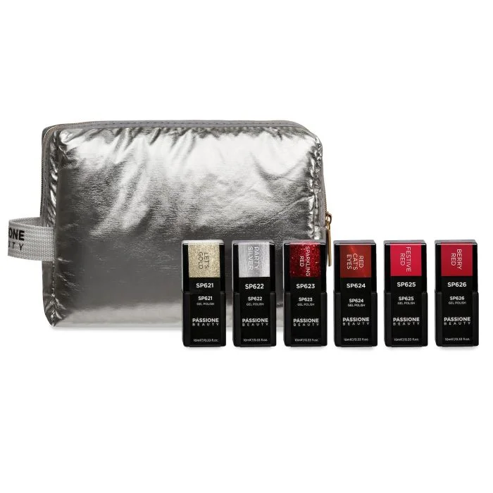 Red Queen Gel Polish Collection - Collection of 5 coloured gel polishes