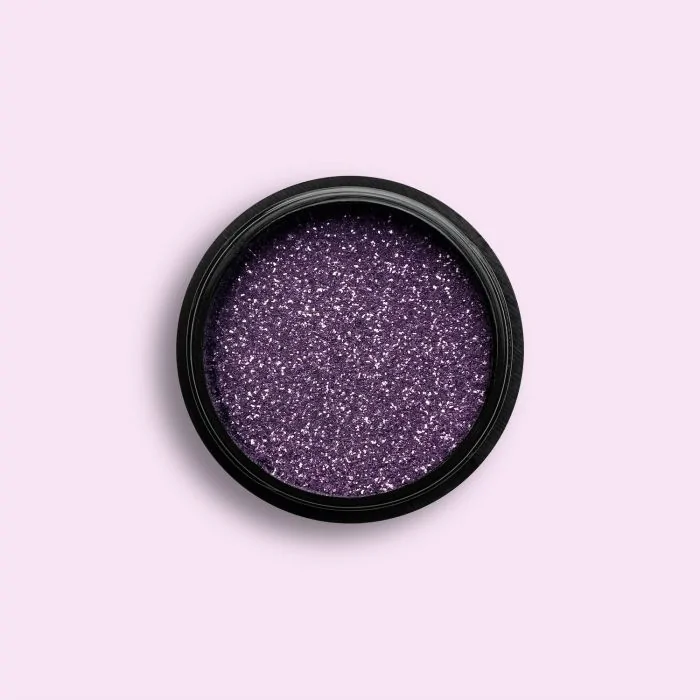 Biodegradable Purple Glitter - Biodegradable nail glitter, colour purple