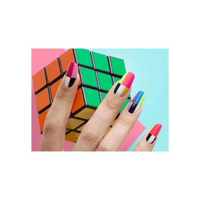 Funky nails | Uñas años 80