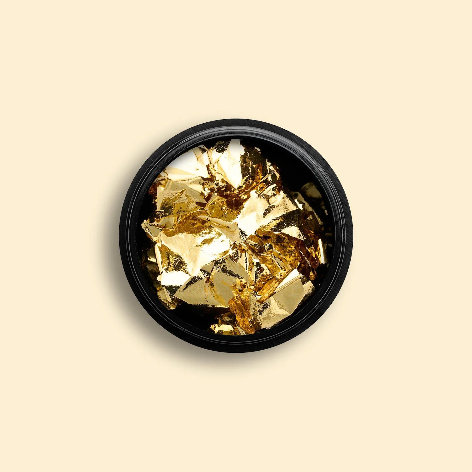 Gold Chrome Leaf - Very thin gold leaf, for nail decoration