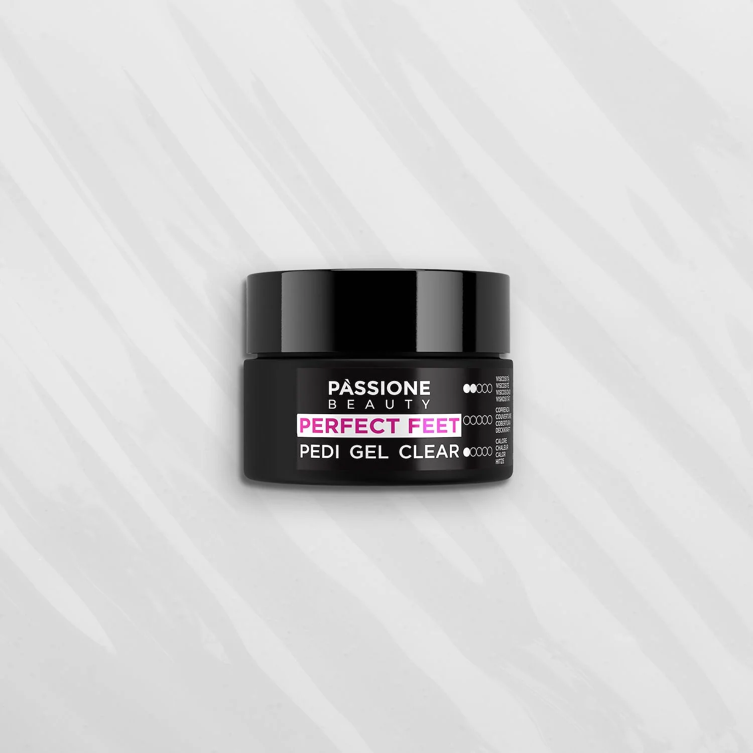Perfect Feet - Pedi Gel Clear 15 ml - Builder gel autonivelante transparente para pedicura - detalle 1