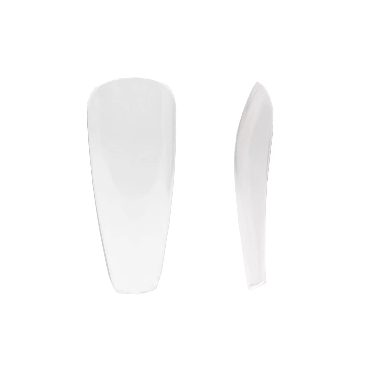 Gel Tip Ballerina 240 pz - Tip in gel soak off ballerina trasparenti - dettaglio 1